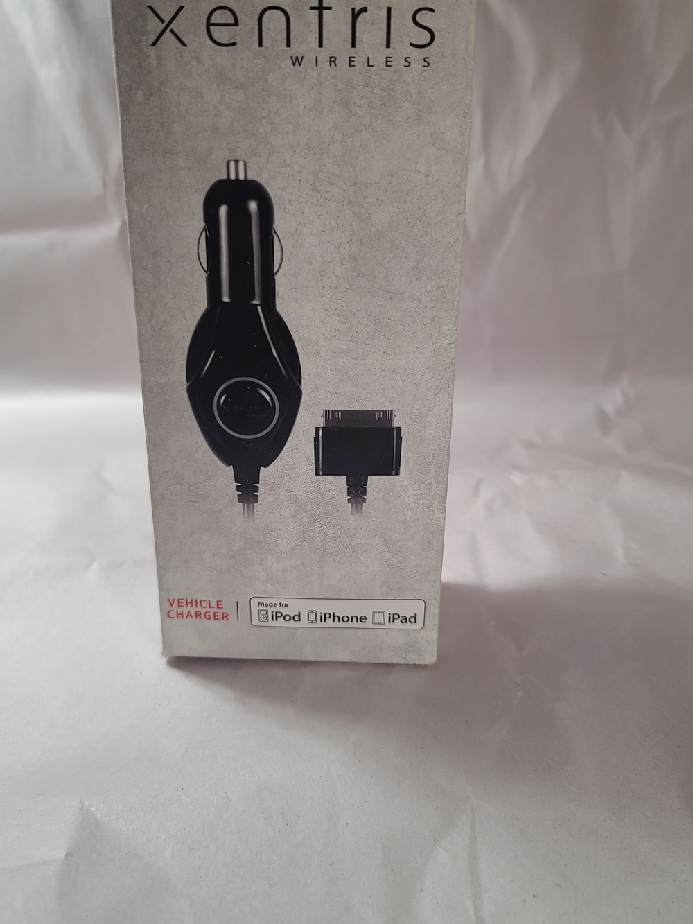 Black Vehicle Charger for Older iPhone iPad